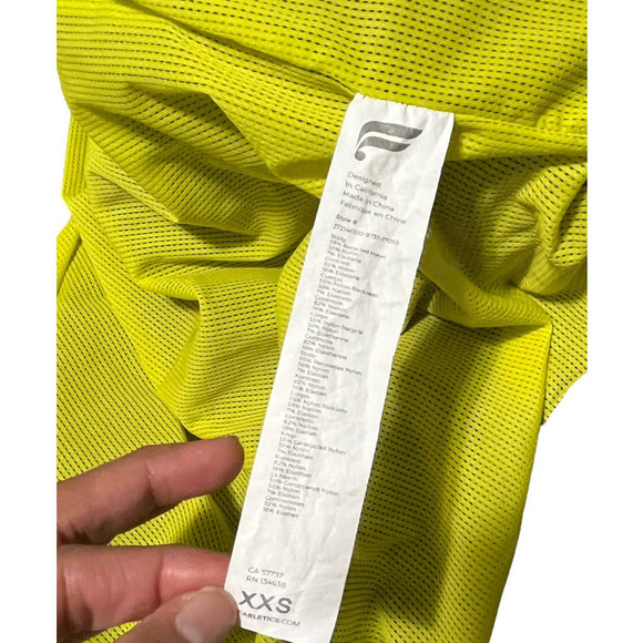 Fabletics Women’s Stace Woven Cropped Jacket / Black And Yellow - Picture 13 of 15